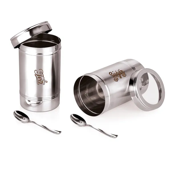 Stainless_Steel_Premium_Tea_Sugar_Containers_With_Spoon_And_Transparent_Lid