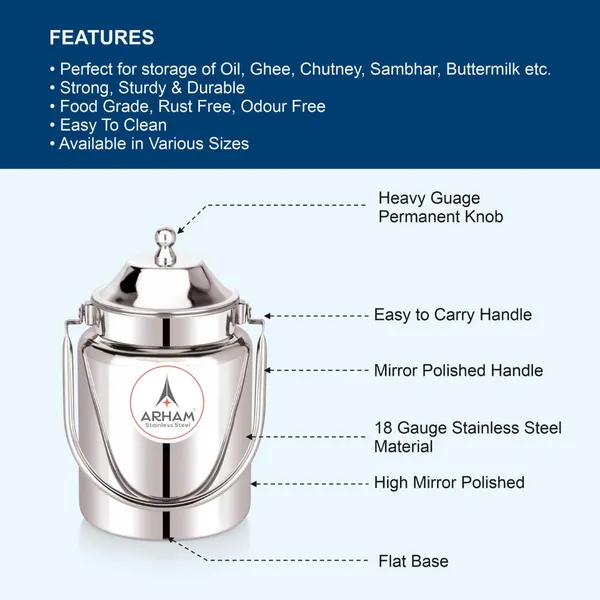 Stainless_Steel_Pipe_Handle_Plain_Heavy_Gauge_Akhand_(Jointless)_Barni,_Milk_Canister,_Container_For_Storing_Liquid