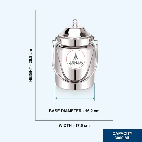 Stainless_Steel_Pipe_Handle_Plain_Heavy_Gauge_Akhand_(Jointless)_Barni,_Milk_Canister,_Container_For_Storing_Liquid