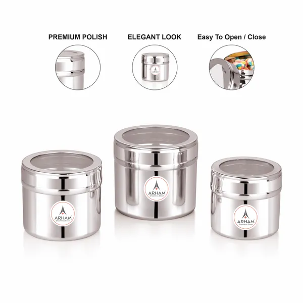 Stainless_Steel_Plain_Premium_Mini_Storage_Containers_(Pack_Of_3)_(550_Ml_|_400_Ml_|_280_Ml)