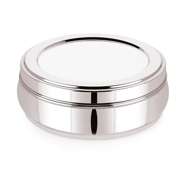 Stainless_Steel_Premium_Orange_Shape_Masala_(Spice)_Box_With_7_Containers_And_Small_Polish_Spoon_&_Plain_Lid