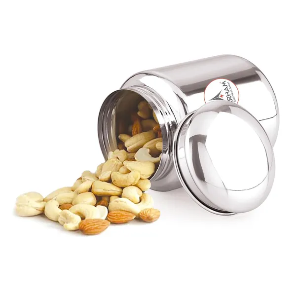 Stainless_Steel_Food_Grade_Heavy_Gauge_Multipurpose_Airtight_Thread_Lock_Lid_Storage_Jar