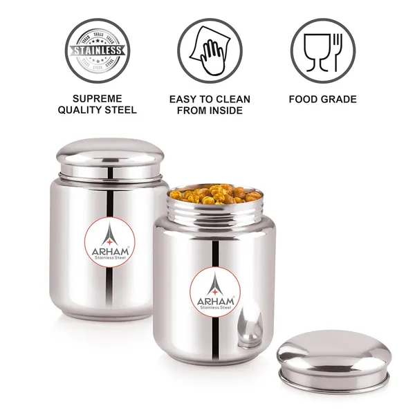 Stainless_Steel_Food_Grade_Heavy_Gauge_Multipurpose_Airtight_Thread_Lock_Lid_Storage_Jar