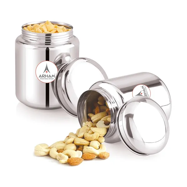 Stainless_Steel_Food_Grade_Heavy_Gauge_Multipurpose_Airtight_Thread_Lock_Lid_Storage_Jar
