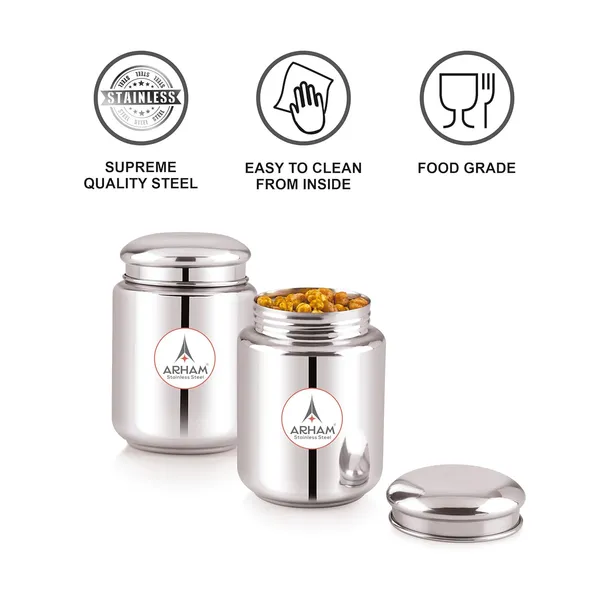 Stainless_Steel_Food_Grade_Heavy_Gauge_Multipurpose_Airtight_Thread_Lock_Lid_Storage_Jar