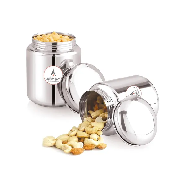 Stainless_Steel_Food_Grade_Heavy_Gauge_Multipurpose_Airtight_Thread_Lock_Lid_Storage_Jar
