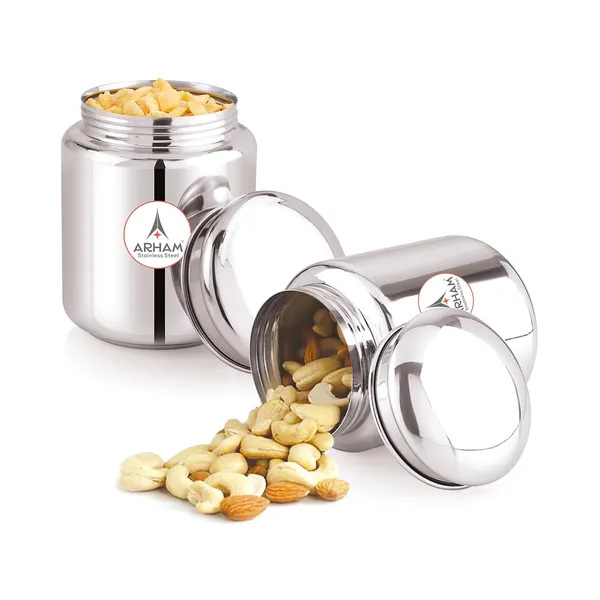 Stainless_Steel_Food_Grade_Heavy_Gauge_Multipurpose_Airtight_Thread_Lock_Lid_Storage_Jar