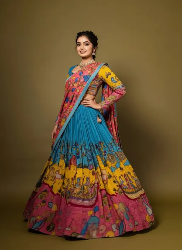 Mystic_Fully_Stitched_Anarkali_Lehenga_Choli_With_Dupatta_Set