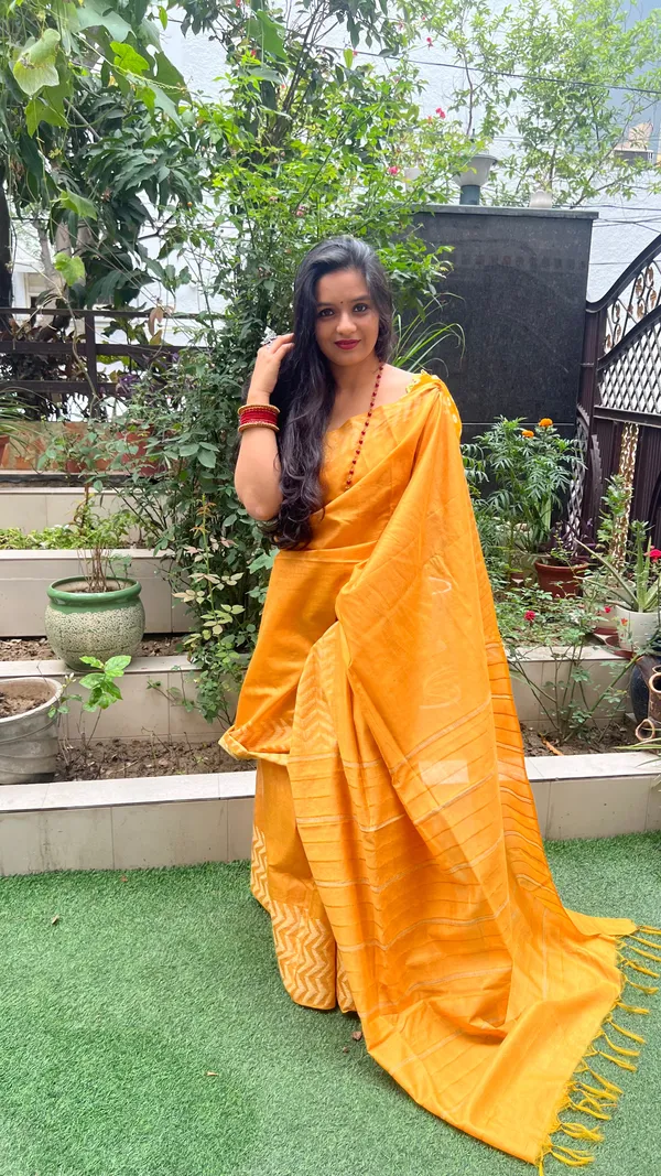 Dreamy_Chanderi_Silk_Mustard_Saree