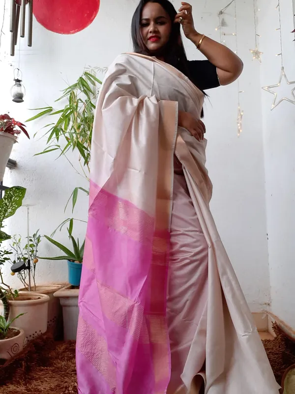 Handloom_Kota_Silk_Off_Beige_&_Pink_Saree