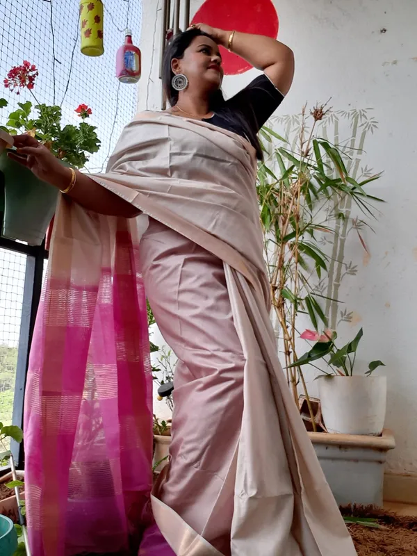 Handloom_Kota_Silk_Off_Beige_&_Pink_Saree