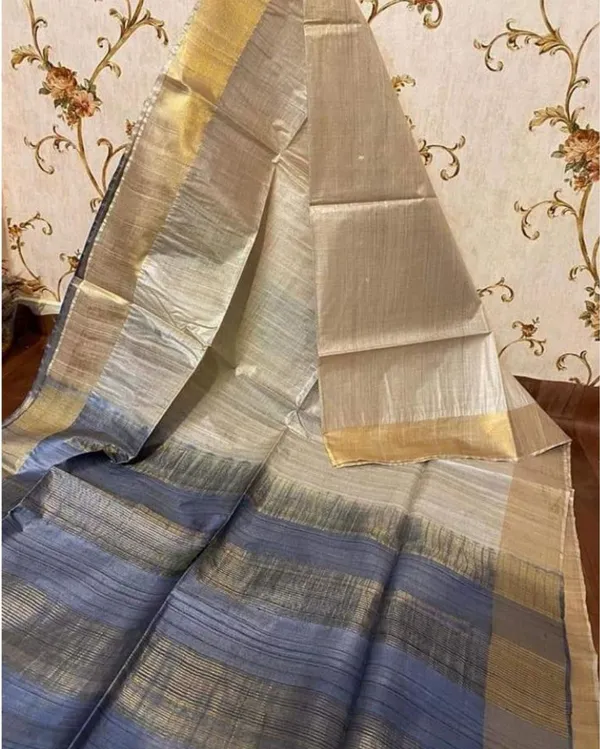 Handloom_Kota_Silk_Quaint_Beige_&_Indigo_Saree