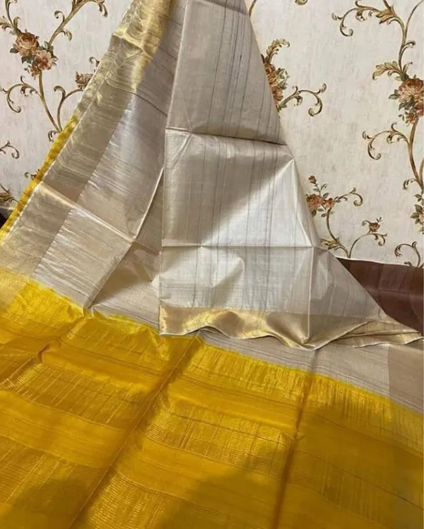 Handloom_Kota_Silk_Dreamy_Beige_&_Yellow_Saree