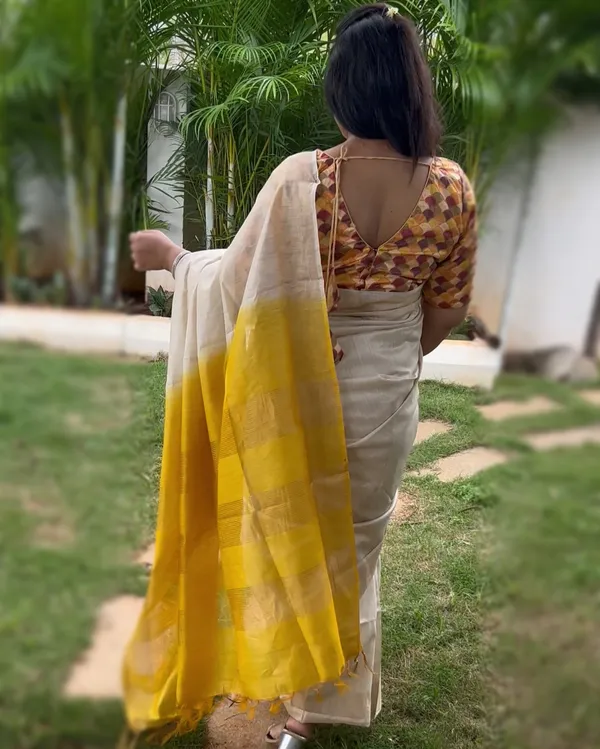 Handloom_Kota_Silk_Dreamy_Beige_&_Yellow_Saree