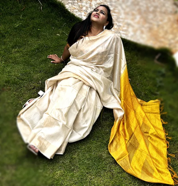 Handloom_Kota_Silk_Dreamy_Beige_&_Yellow_Saree