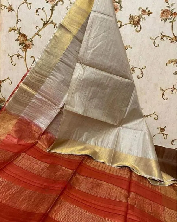 Handloom_Kota_Silk_Bright_Beige_&_Red_Saree