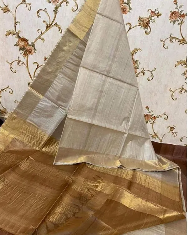 Handloom_Kota_Silk_Lively_Beige_&_Coffee_Brown_Saree