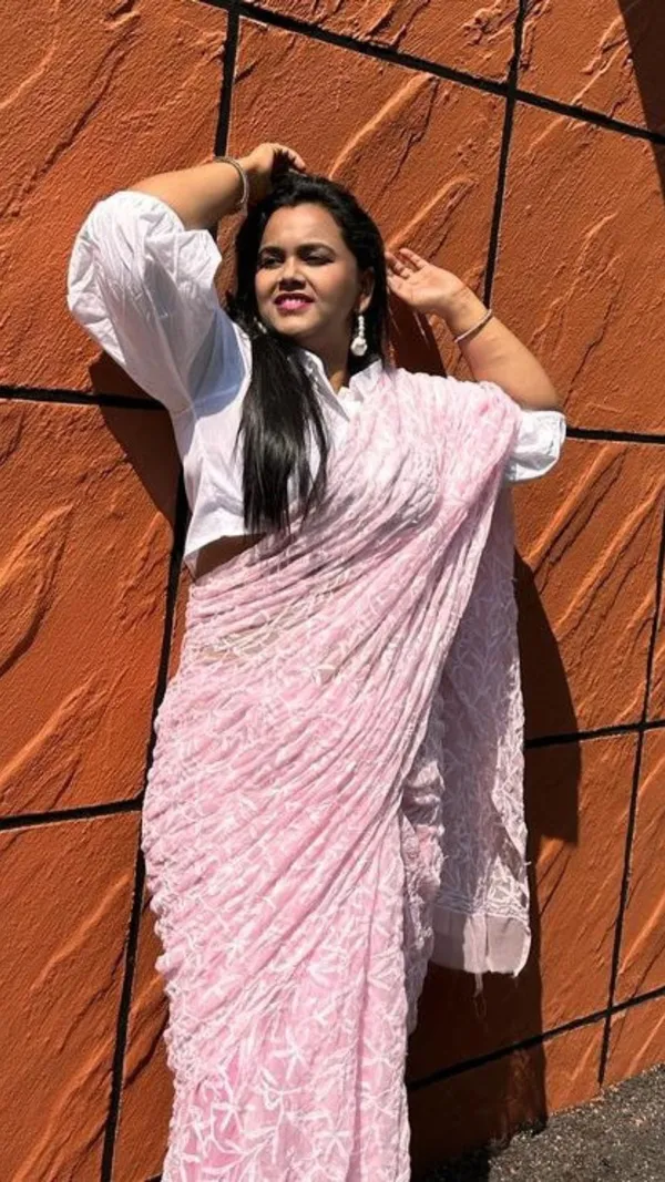 Tepchi_Handwork_Georgette_Work_Pink_Saree
