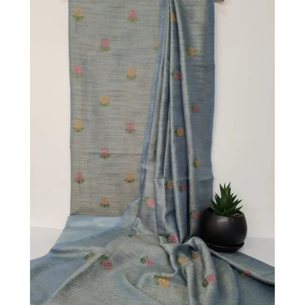 Embroidered_Poised_Khadi_Cotton_Gray_Suit_Piece