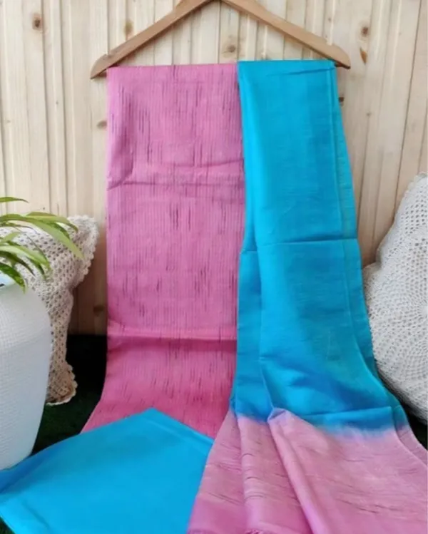 Handdyed_Katan_Silk_Blue_&_Purple_Contrast_Suit
