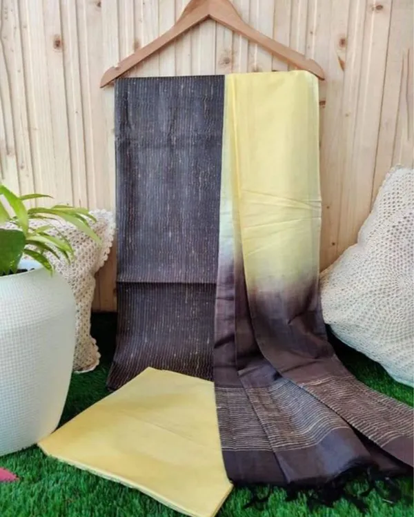 Handdyed_Katan_Silk_Gray_&_Yellow_Contrast_Suit