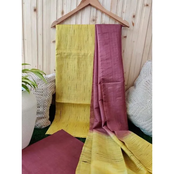Handdyed_Katan_Silk_Yellow_&_Purple_Contrast_Suit
