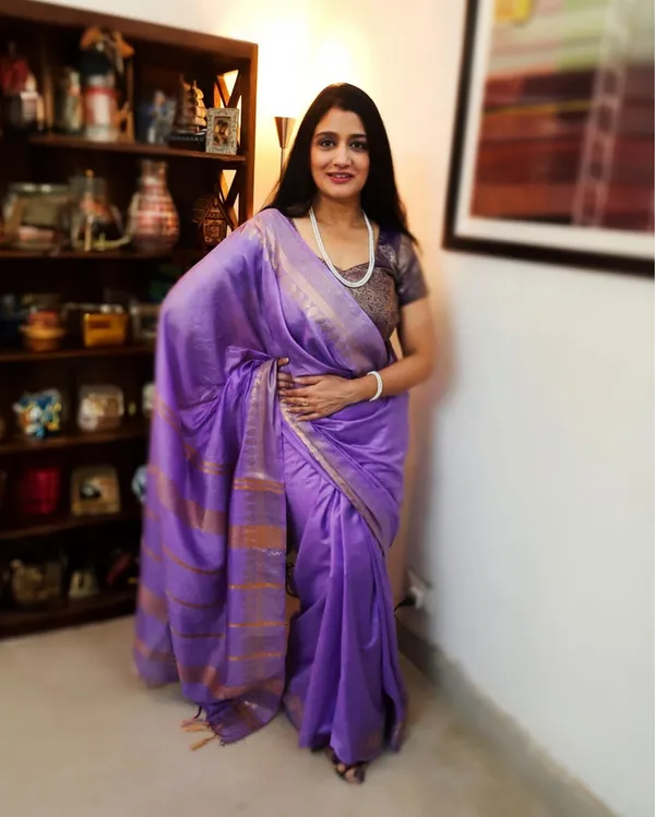 Handcrafted_Splendid_Kota_Silk_Purple_Jacquard_Saree