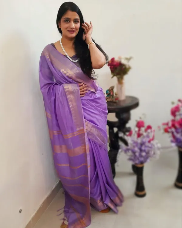 Handcrafted_Splendid_Kota_Silk_Purple_Jacquard_Saree