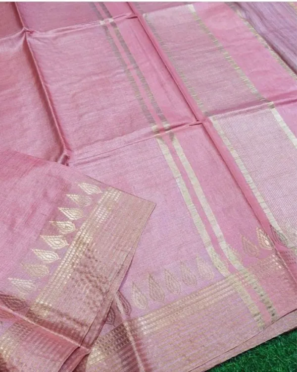 Handcrafted_Colorful_Kota_Silk_Pink_Jacquard_Saree