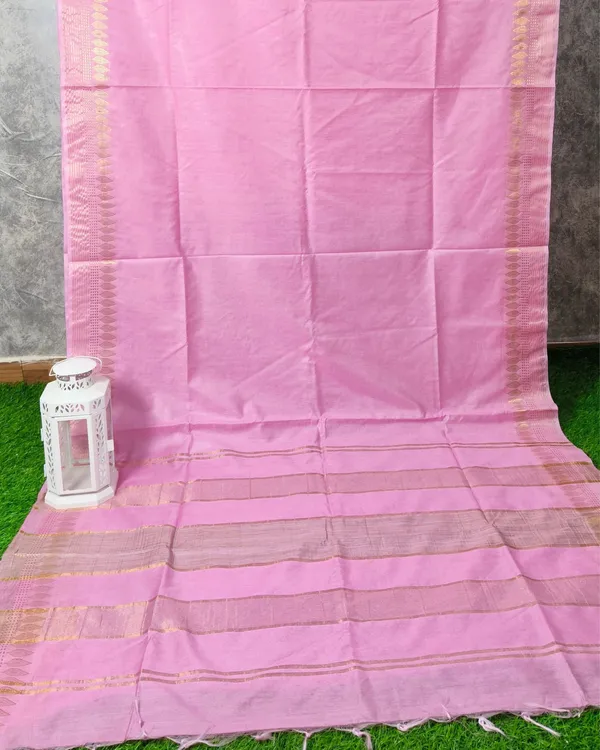 Handcrafted_Colorful_Kota_Silk_Pink_Jacquard_Saree