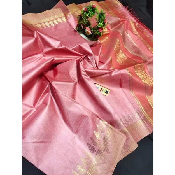 Handcrafted_Precious_Kota_Silk_Pink_Jacquard_Saree