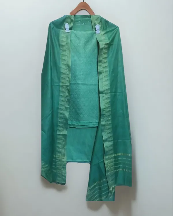 Katan_Silk_Color-Rich_Handcrafted_Green_Suit