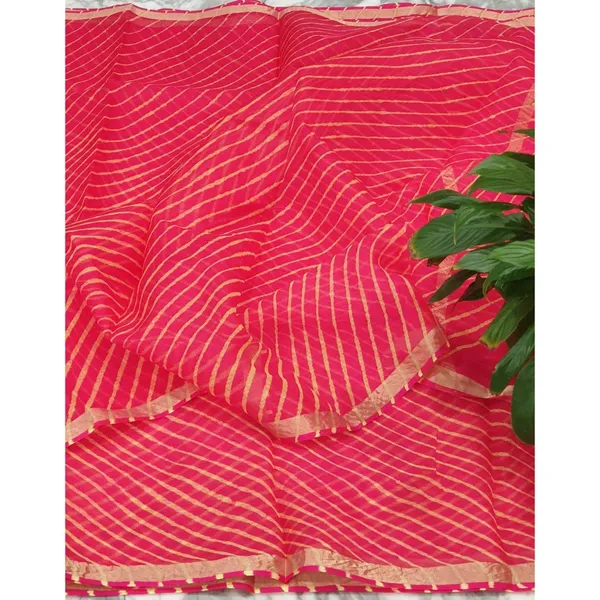 Magnificent_Pure_Silk_Kota_Doria_Saree_Pink_Handcrafted