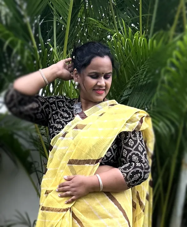 Lemon_Cotton_Kota_Doria_Saree_Yellow_Handcrafted