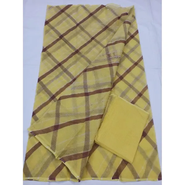 Lemon_Cotton_Kota_Doria_Saree_Yellow_Handcrafted