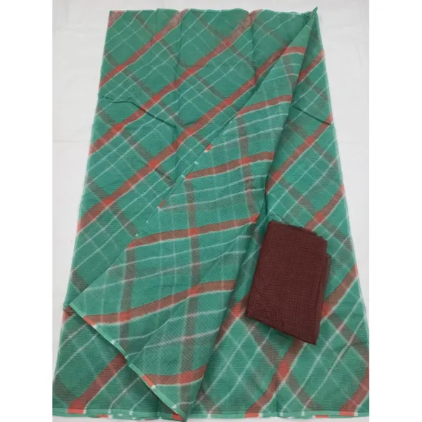 Jade_Cotton_Kota_Doria_Green_Saree_Handcrafted