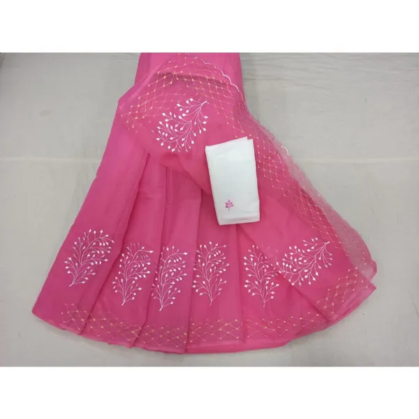Lively_Kota_Doria_Cotton_Bel_Embroidery_Pink_Saree_Handdyed