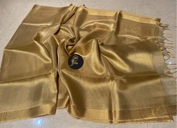 Alluring_Pure_Tissue_Linen_Gold_Hue_Handdyed_Saree