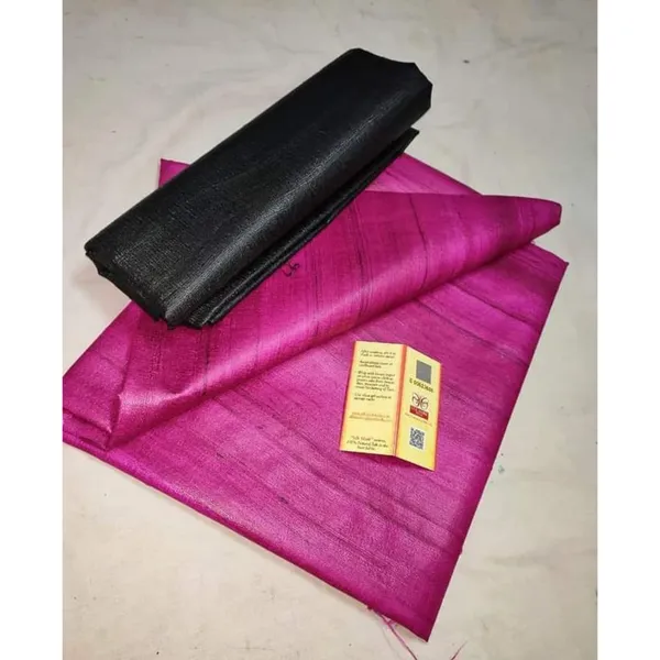 Silkmark_Ghicha_Tussar_Eclipsing_Pink_Saree