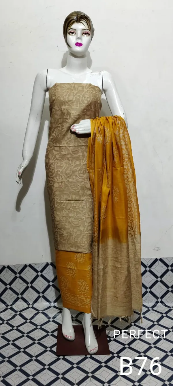 Ethereal_Khadi_Cotton_Wax_Batik_Hand_Dyed_Beige_Suit