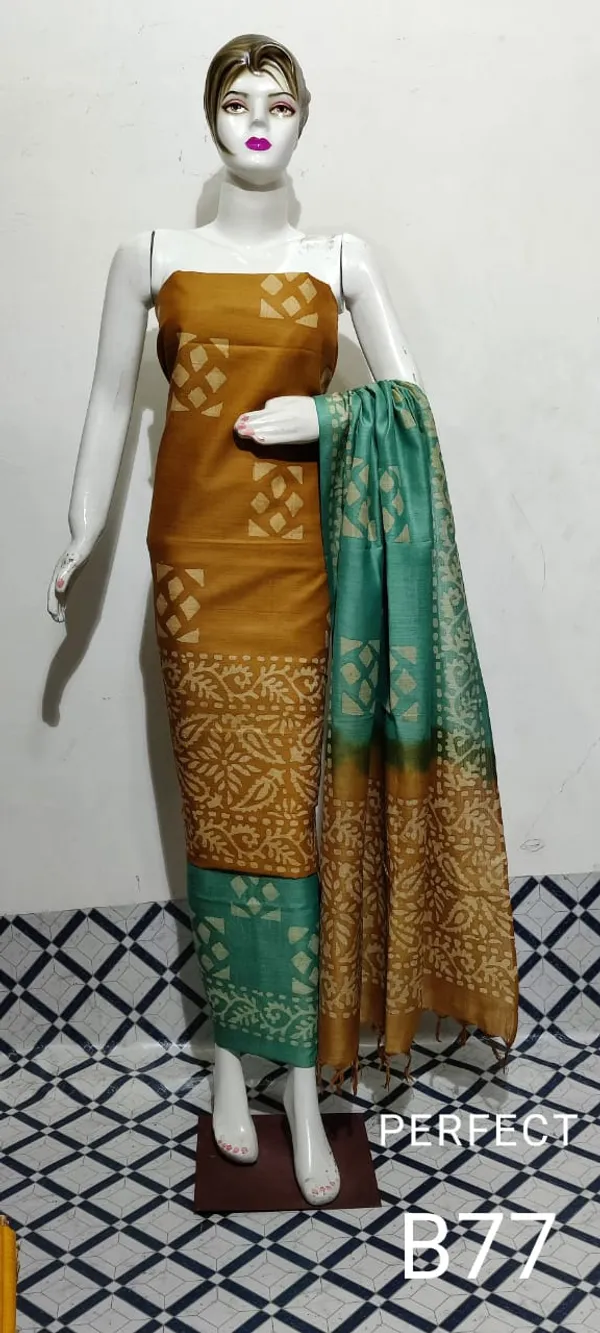 Alluring_Khadi_Cotton_Wax_Batik_Hand_Dyed_Yellow_Suit