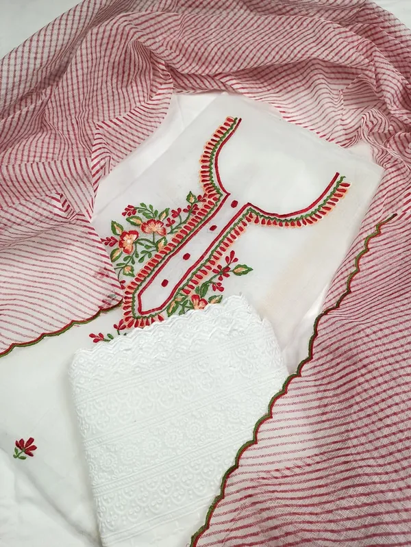 Embroidered_Dreamy_Kota_Doria_White_Suit_(Top+Dupatta+Bottom)