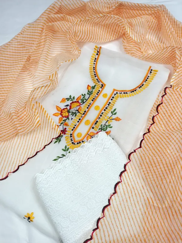 Embroidered_Joyful_Kota_Doria_White_Suit_(Top+Dupatta+Bottom)