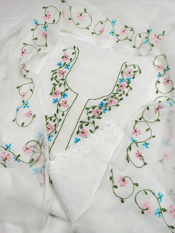 Embroidered_Lucid_Kota_Doria_White_Suit_(Top+Bottom+Dupatta)