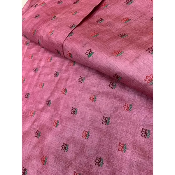 Silkmark_Pure_Tussar_Idyllic_Embroidered_Pink_Saree