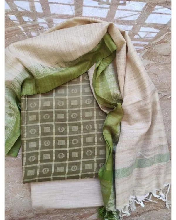 Luminous_Khadi_Cotton_Handcrafted_Green_Suit