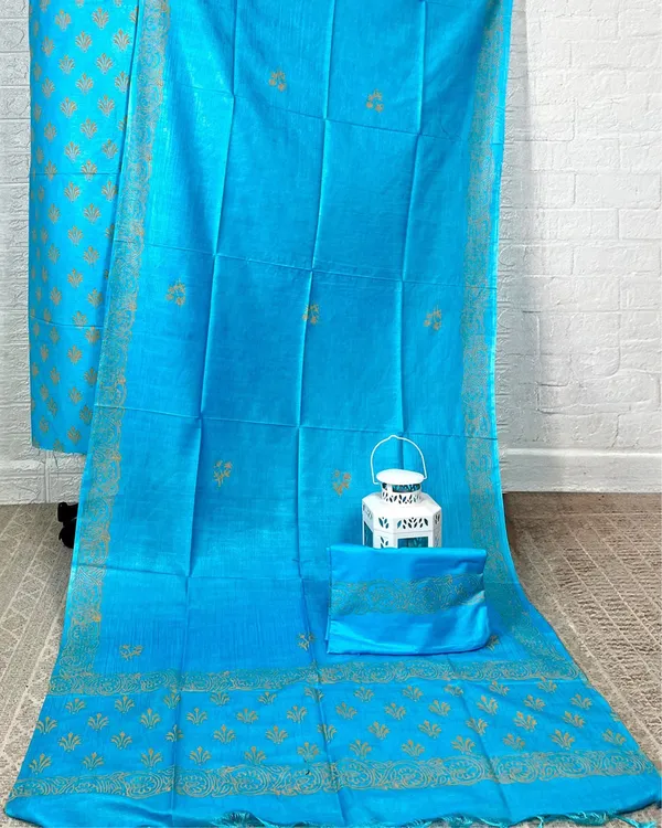 Katan_Silk_Striking_Blockprint_Blue_Suit