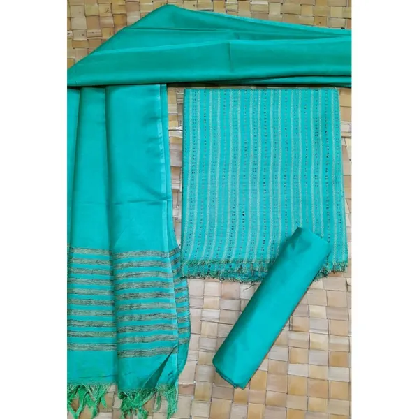 Katan_Silk_Gorgeous_Handcrafted_Sea_Green_Suit