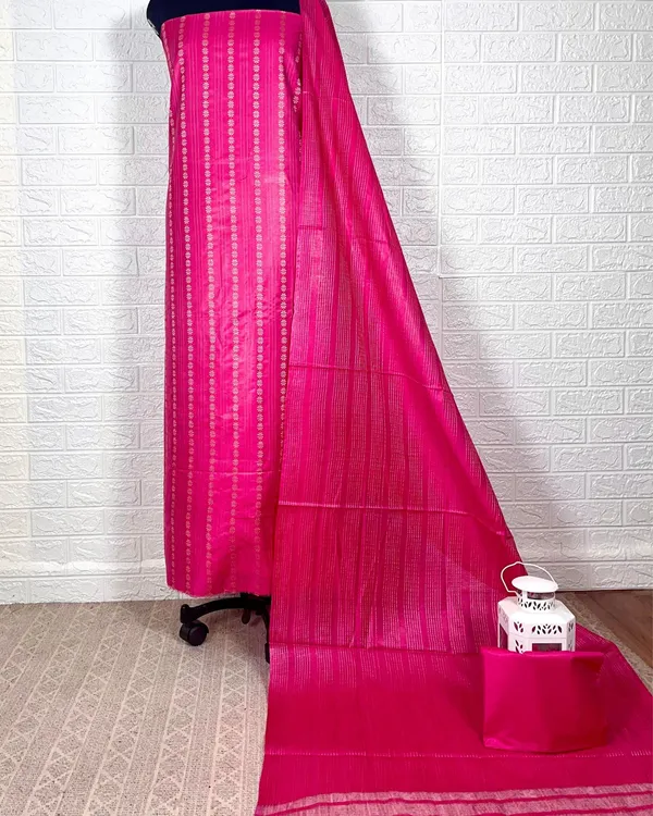 Katan_Silk_Rosy_Handcrafted_Pink_Suit