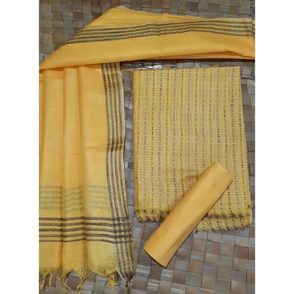Katan_Silk_Vibrant_Handcrafted_Yellow_Suit
